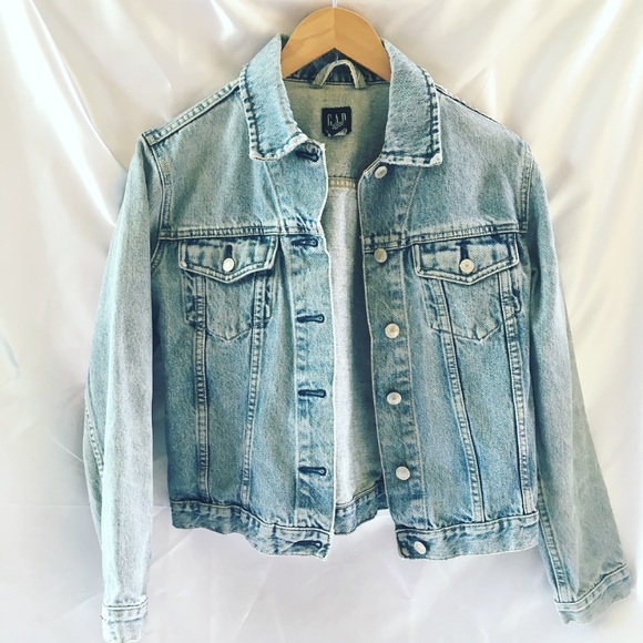 GAP Jackets & Blazers - SOLD {GAP} Light Wash Denim Jacket